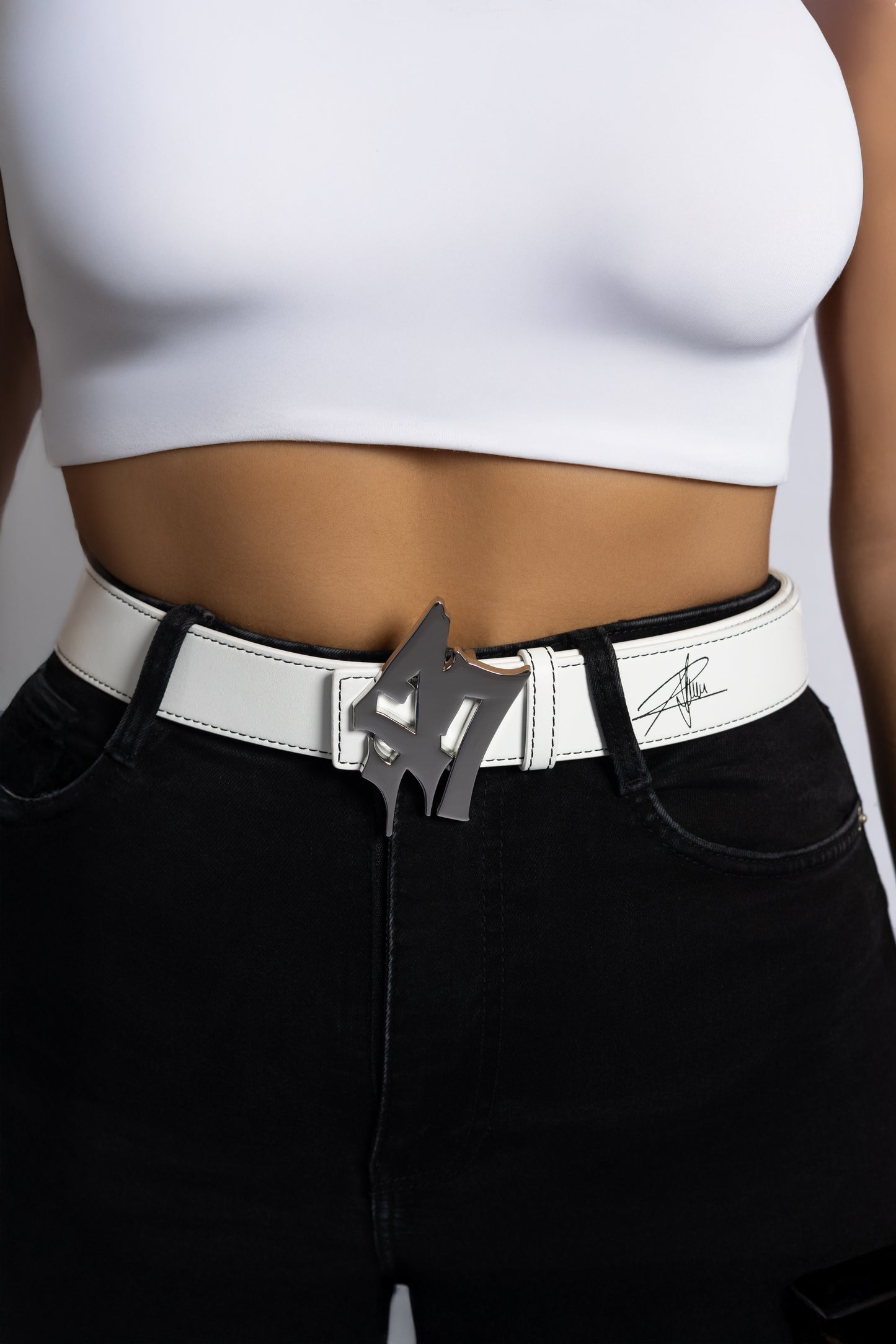 BLACK/WHITE S17 BELT