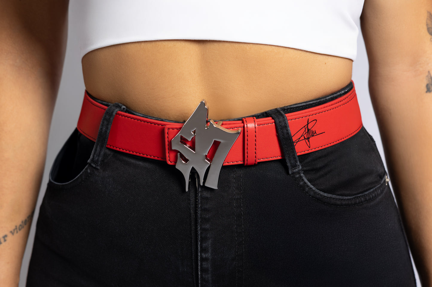 BLACK/RED S17 BELT