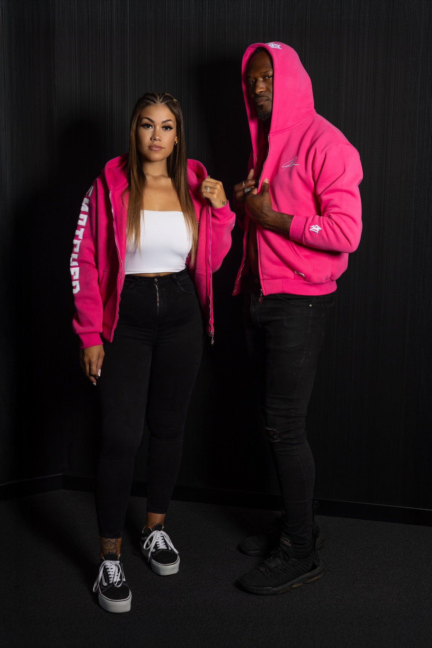 PINK S17 ZIP HOODIE